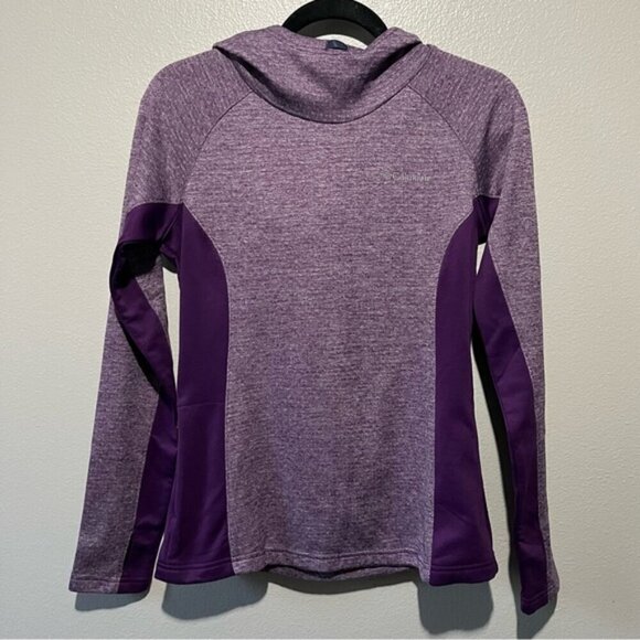 COLUMBIA- Pullover hoodie in Purple Size XS - Picture 1 of 4